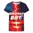 thumbnail image 1 of FYDUU Fashion T-Shirts Boys Graphic Tees Casual Short Sleeve Crew Neck T Shirt Top Cute Printed Tshirts Kids Back To School Clothes 3-4 Years, 1 of 5