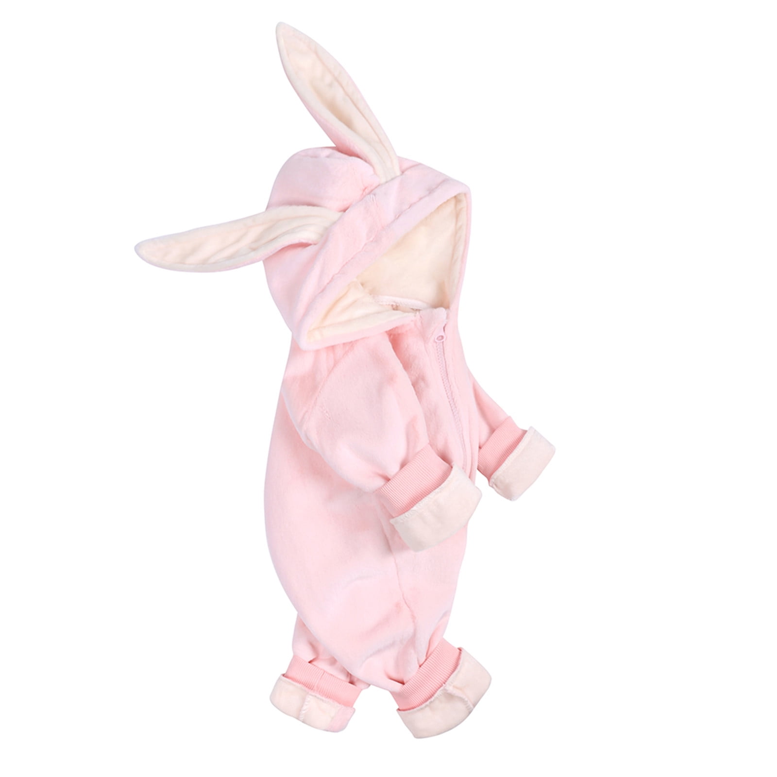 FYDUU My First Easter Baby Girl Boy Outfit Baby Bunny Romper Jumpsuit Cute Rompers Clothing Cartoon Long Ear Rabbit Hoodie Romper Jumpsuit Fashion Jumpsuits 3-6 Months