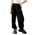 thumbnail image 1 of FYDUU Girl's Athletic Pants Girls Casual Jogger Pants Elastic Waist Ankle Trousers Comfortable Wear Everyday School Outfits 4-5 Years, 1 of 4