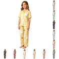 Ghost Sleep Robe FYDUU Girls Pajamas Halloween Cute Ghost Pumpkin Pajama Set Short ...