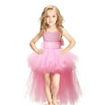 thumbnail image 1 of FYDUU Girls Party Dresses Elegant Tutu Dress With Bow For Toddler Kids Performance Outfit Fall Summer Formal Wear Comfort Sport Wear 10-11 Years, 1 of 3