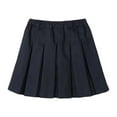 thumbnail image 1 of FYDUU Girls School Skirts Pleated Midi Skirt For Kids Teenagers Fashion Elastic Waist Casual Daily Wear Fashionable Cute 17-18 Years, 1 of 3