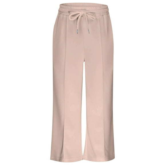 FYDUU Girls Wide Leg Sweatpants Girls Sweatpants Drawstring High Waisted Wide Leg Sweat Pants Solid Color Baggy Casual Pants Sportswear 2-4 Years