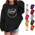 thumbnail image 1 of FYDUU Graphic Hoodies for Girls Fall Winter Hoodie Pullover Long Sleeve Hoody Sweatshirt Soft Kids Pullover Tops Cute Clothes 2-3 Years, 1 of 1