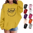 thumbnail image 1 of FYDUU Graphic Hoodies for Girls Fall Winter Hoodie Pullover Long Sleeve Hoody Sweatshirt Soft Kids Pullover Tops Cute Clothes 3-4 Years, 1 of 4