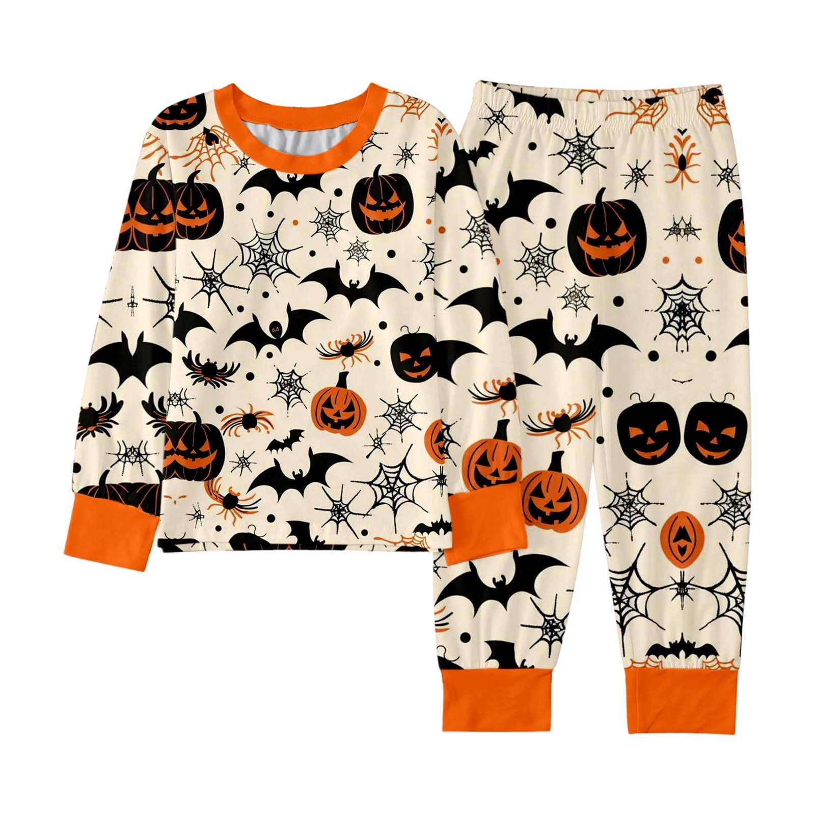 FYDUU Halloween Kids Pajama Sets Boys Girls Long Sleeve Tops And Pants 2 Piece Snug Fit Holiday Pajamas Soft Sleepwear Outfits 5 6 Years: Buying Advice That Holds Up