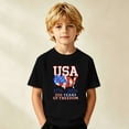 thumbnail image 1 of FYDUU Kids 4th Of July Shirts Boys Girls Independence Day Short Sleeve T-Shirts Casual Tees Patriotic Tops For Kids Fourth Of July Summer T Shirt Tops 1-2 Years, 1 of 3