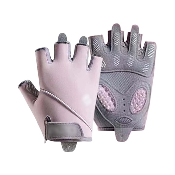 FYDUU Kids Bike Gloves Outdoor Sports Cycling Gloves Kids Half Finger Fingerless Workout Gloves Breathable Adorable Halloween 8-10 Years