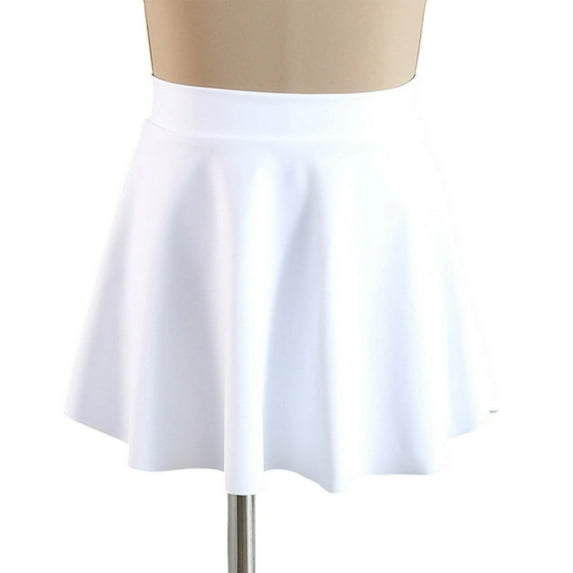 FYDUU Kids Girls Skirts Flared Hem Stretchy Waist Casual Summer Skirt For Kids Comfortable Playwear Elastic Waist Flowy Adorable Comfort 8-9 Years