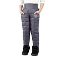 thumbnail image 1 of FYDUU Little Girls Boys Snow Pants Thick Winter Warm Pants Kids Activewear Clothes Fleece Lined Waterproof Puffer Down Pants Fashion Trousers 4-5 Years, 1 of 4