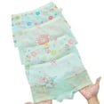 thumbnail image 1 of FYDUU Little Girls Soft Underwear 4 Pcs Toddler Kids Briefs Panties Cute Pattern Boyshorts Breathable Comfort Girls' Panties Comfy Versatile 9-10 Years, 1 of 3