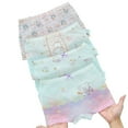 thumbnail image 1 of FYDUU Little Girls Soft Underwear 4 Pcs Toddler Kids Briefs Panties Cute Pattern Boyshorts Breathable Comfort Girls' Panties Temperament Suit 3-4 Years, 1 of 3