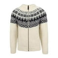 thumbnail image 1 of FYDUU Men's Christmas Sweater Coat Mens Full Zip Cardigan Sweaters Autumn Winter Outdoor Casual Zipper Knitted Sweater Coat Fashion Sweaters, 1 of 3