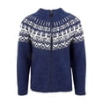 thumbnail image 1 of FYDUU Men's Christmas Sweater Coat Mens Full Zip Cardigan Sweaters Autumn Winter Outdoor Casual Zipper Knitted Sweater Coat Versatile Sweaters, 1 of 3