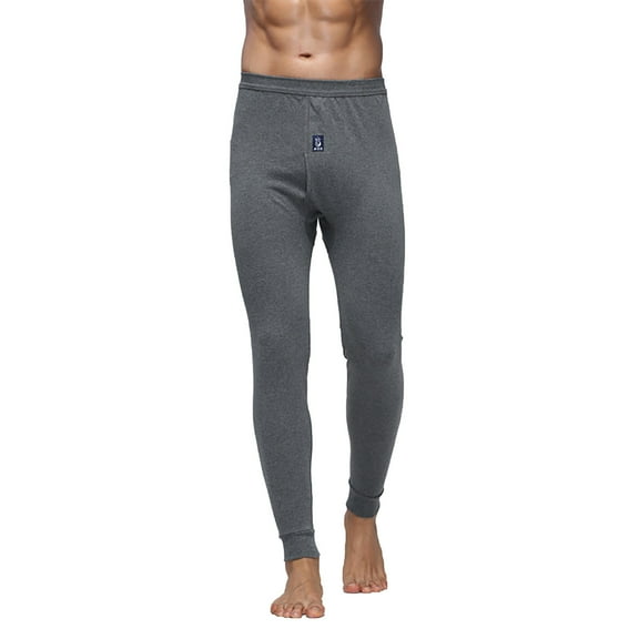 FYDUU Men's Underwear Bottom Thermal Long Johns Soft Warm Pants Lightweight Leggings Base Layers Bottom Cold Weather Comfort Leggings Classic Trousers