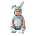 thumbnail image 1 of FYDUU Baby Boys Girls Halloween Outfit Cute Bunny Hooded Romper Sleeveless Bodysuit Tops with Leg Warmers 2 Piece Outfits 3-6 Months, 1 of 9