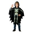 thumbnail image 1 of FYDUU Skeleton Poncho Hooded Cape for Kids, Halloween Poncho for Boys Girls Holiday Party Top Wear for Dress Up Clothes Capes 4-12 Years, 1 of 4