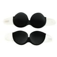 thumbnail image 1 of FYDUU Sticky Strapless Adhesive Bras For Women Thin Side Wing Bra With Underwire For Wedding Dresses Leisure Womens Bralettes /Black, 1 of 7