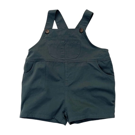 FYDUU Toddler Boys Girls Adjustable Casual Bib Shorts Autumn Clothes Middle And Child Jumpsuit Leisure Vintage 5-6 Years
