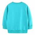 thumbnail image 1 of FYDUU Toddler Girls Cute Embroidered Sweatshirts Lightweight Casual Long Sleeve Crewneck Sweatshirt Pullover Tops Fall Clothes 5-6 Years, 1 of 6
