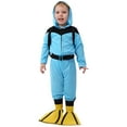 thumbnail image 1 of FYDUU Toddler Halloween Boys Diver Outfit Jumpsuit For Kids Party Dress Up Performance Cute School Clothes 5-6 Years, 1 of 7