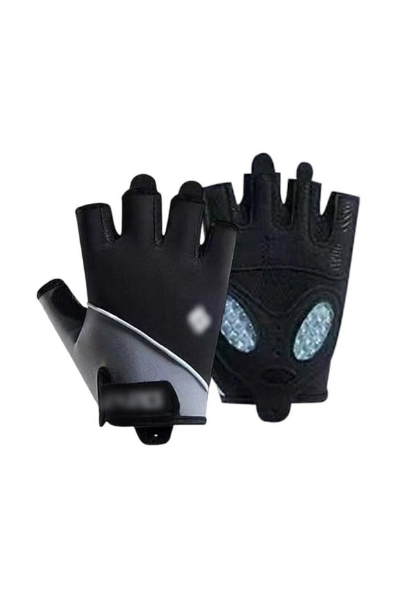 Toddler Kids Bike Gloves Outdoor Sports Cycling Gloves Kids Half Finger Fingerless Workout Gloves Breathable Temperament Suit 6-8 Years