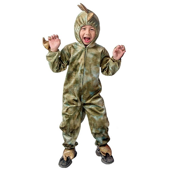 FYDUU Toddler Kids Dinosaur Animal Performance Outfit For Boys Halloween Party Dress Up Play Pretend Vintage Halloween 5-6 Years