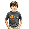 thumbnail image 1 of FYDUU Toddler Kids Halloween T-Shirt for Boys Graphic Tees Cartoon Print Short Sleeve T Shirts Casual Tops Festival Holiday Party Wear, 1 of 2