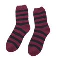 thumbnail image 1 of FYDUU Womens Fuzzy Socks Fuzzy Socks Warm Winter Slipper Fluffy Sleep Home Fleece Soft Socks Cozy Comfy Striped Socks For Mens Womens, 1 of 4
