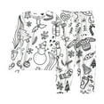 thumbnail image 1 of FYEGRE DIY Doodle Craft Activity Outfit With Long Sleeve Top And Pants For Girls Toddlers Kids White 4-5 Years, 1 of 3