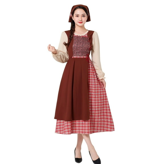 FYEGRE Elegant Anime Character Gown For Halloween Party Convention LARP Role Playing Event Red S