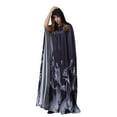 thumbnail image 1 of FYEGRE Elegant Gothic Witch Dress for Halloween Role Play and Events Black M, 1 of 6