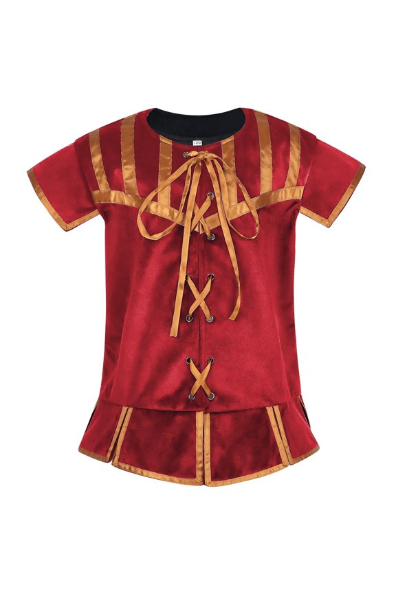 Elegant Kids Court Performance Outfit For And Special Events Red A