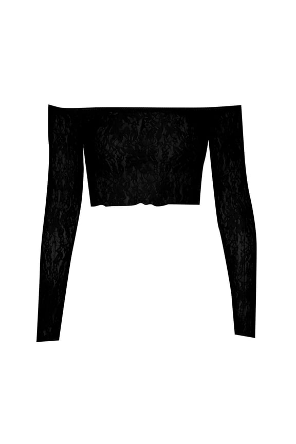 Elegant Women's Blouse Lace Underwire Top for Oktoberfest and Occasions Black L