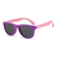 thumbnail image 1 of FYEGRE Flexible Kids Polarized Sunglasses Durable TPEE Rubber Frame Outdoor Sports Toddler Shades For Children Ages 3 to 12 Purple, 1 of 3