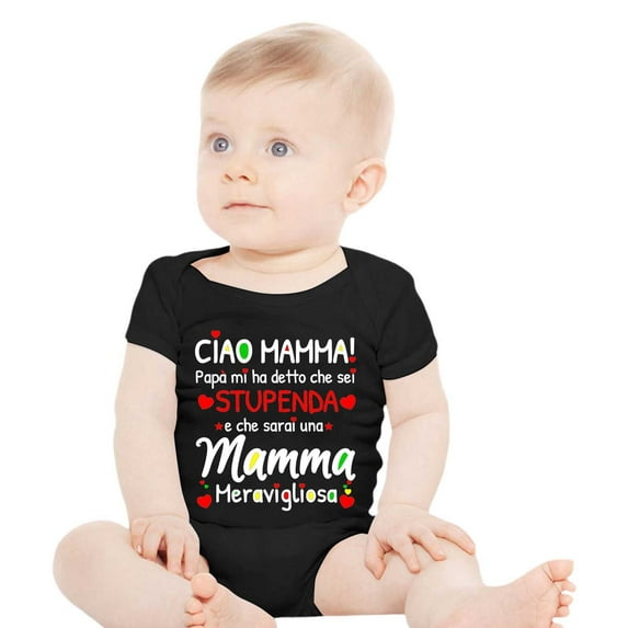 FYEGRE Girls Short Sleeve Letter Print Romper Bodysuit Soft Baby Clothes Black 0-3 Months