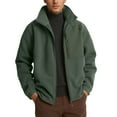 thumbnail image 1 of FYEGRE Men's Warm Windproof Jacket Outdoor Thermal Insulated Coat For Cold Weather Winter Casual Wear Green XXXL, 1 of 4