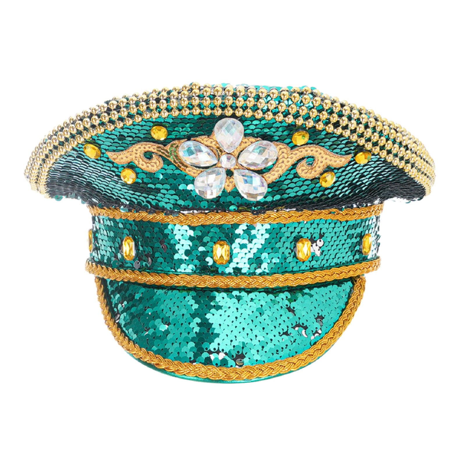 FYEGRE Sequin Beret Hat for Nightclub Jazz Dance Stage Performance and ...