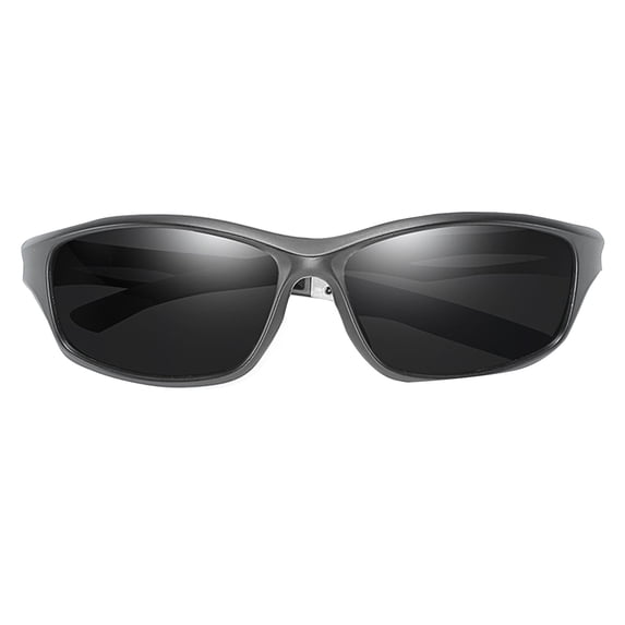 FYEGRE Unisex Windproof Sports Sunglasses For Outdoor Riding Running Activities With Advanced Sun Shading And Durable Design Dark Gray