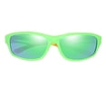 thumbnail image 1 of FYEGRE Unisex Windproof Sports Sunglasses For Outdoor Riding Running Activities With Advanced Sun Shading And Durable Design Green, 1 of 4