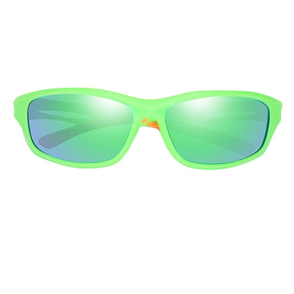 FYEGRE Unisex Windproof Sports Sunglasses For Outdoor Riding Running Activities With Advanced Sun Shading And Durable Design Green