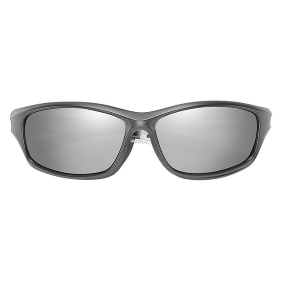 FYEGRE Unisex Windproof Sports Sunglasses For Outdoor Riding Running Activities With Advanced Sun Shading And Durable Design White