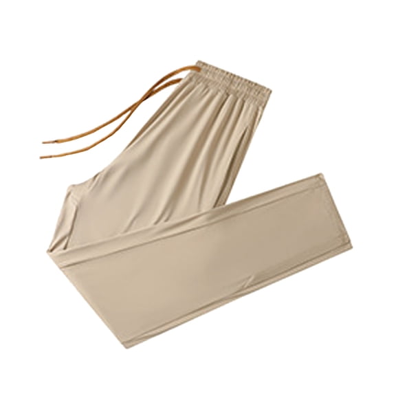 FYEGRE Utility Cargo Women's Pants Silk Blend Joggers for Women Soft Pants with Superior Stretch Comfortable Everyday Wear Versatile Khaki L