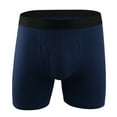 thumbnail image 1 of FYEGRE Washable & Reusable Urinary Incontinence Cotton Boxer Brief Underwear for Men Blue1 XXL, 1 of 2