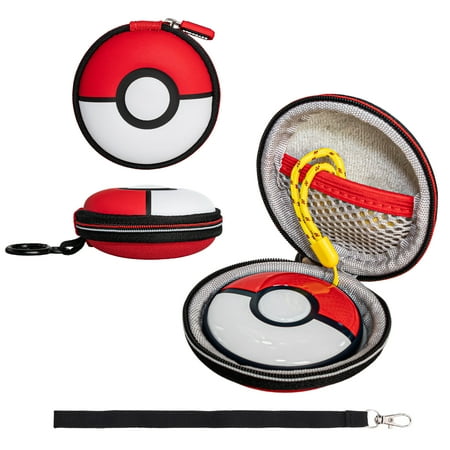FYFTRAS Hard PU EVA Storage Carrying Case fit for Nintendo Pokémon GO Plus +