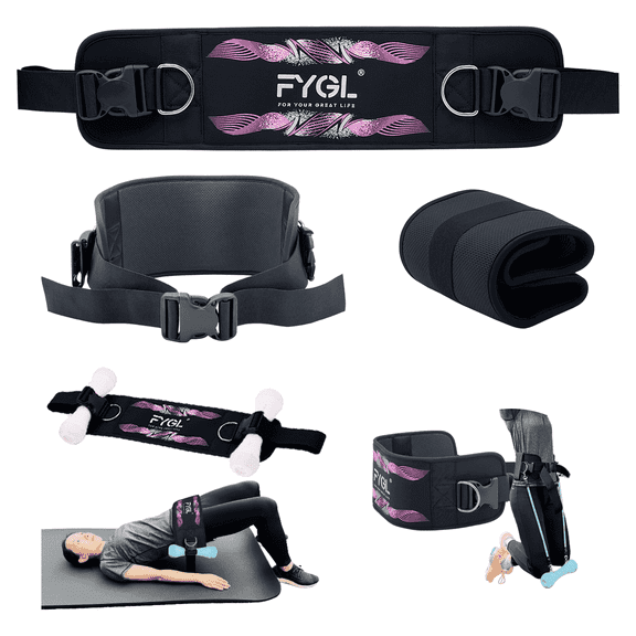FYGL Hip-Thrust Belt for Booty Workout  Versatile Fitness Equipment