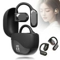 thumbnail image 1 of FYHALE 2025 New AI Translating Ear Buds, Upgrade 3 in 1 Bluetooth Language Translator Earbuds in Real Time, 144 Languages Play Music Over-Ear for Travel Business Learning (Black), 1 of 6