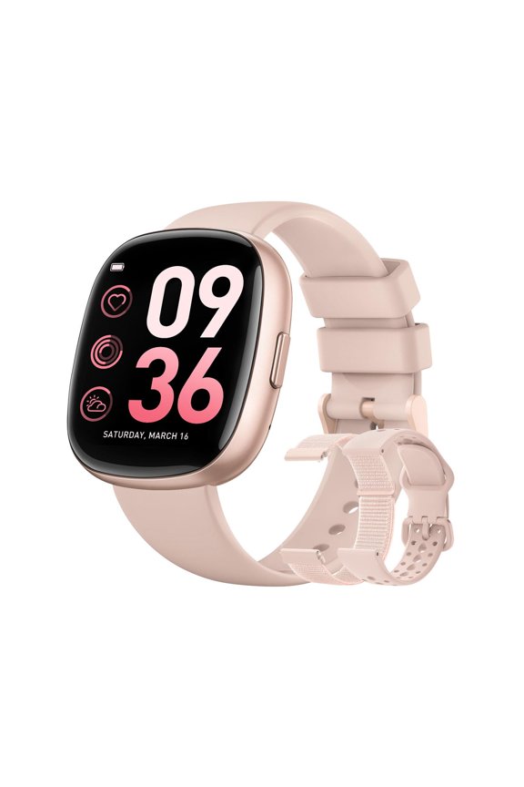 2025 New Men Women's Smartwatch HD Screen Bluetooth Call Smart Watch Supports Health Monitoring Exercise Tracking Message Notifications and Long Battery Life and Waterproof