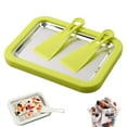 thumbnail image 1 of FYHALE 2026 New Rolled Ice Cream Maker, At-Home Ice Cream Roller Maker 2 Scrapers, Ice Cream Instant Freeze Tray, DIY Fun Easy Bake Ice Cream Maker for Yogurt, Sorbet (Green), 1 of 7