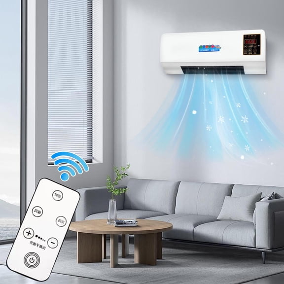 FYHALE 8,000 BTU Window Air Conditioner Unit, AC Cools Up to 350 Square Feet, Energy Efficient, White